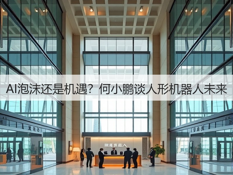 AI泡沫还是机遇？何小鹏谈人形机器人未来