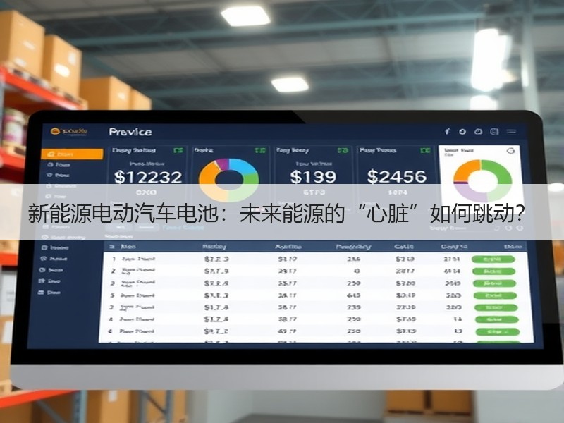 新能源电动汽车电池：未来能源的“心脏”如