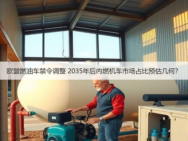 欧盟燃油车禁令调整 2035年后内燃机车