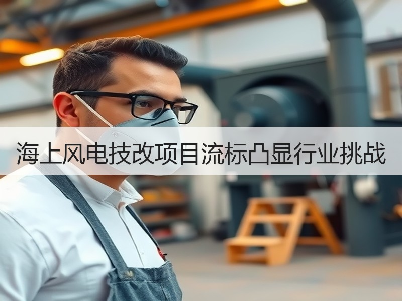 海上风电技改项目流标凸显行业挑战