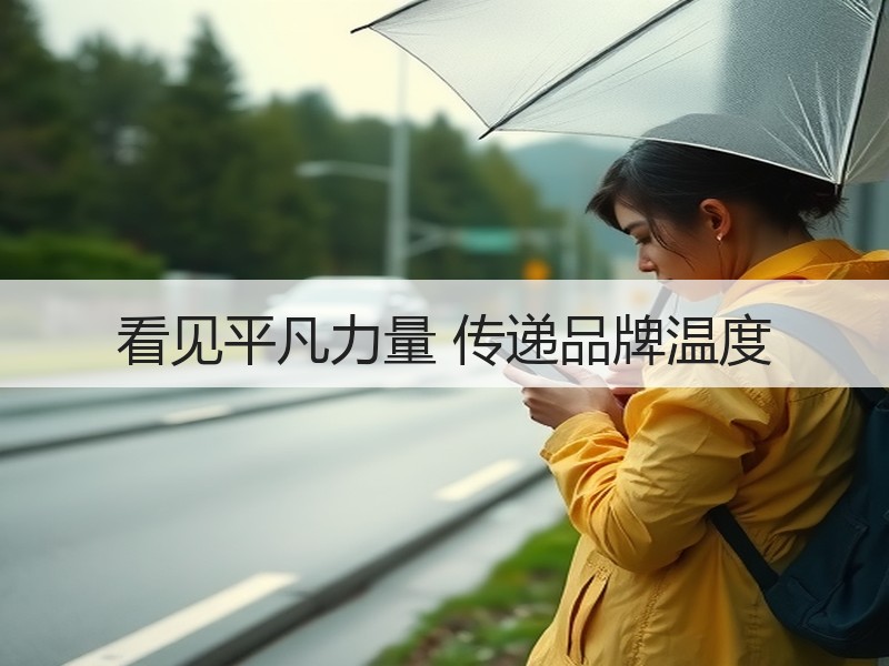 看见平凡力量 传递品牌温度