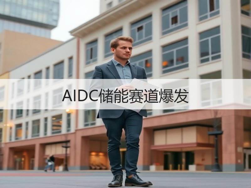 AIDC储能赛道爆发