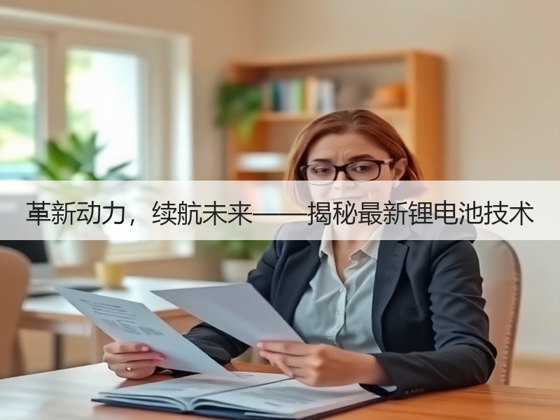 革新动力，续航未来——揭秘最新锂电池技术