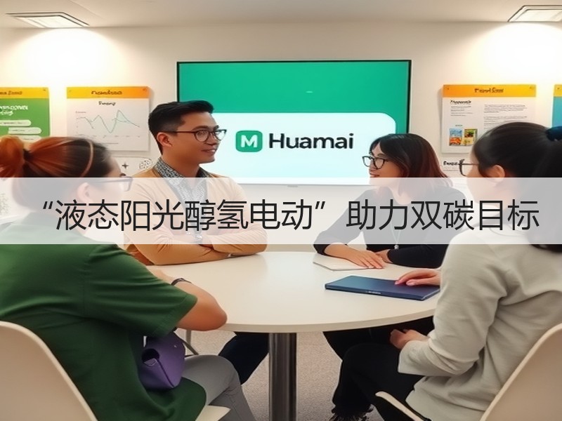 “液态阳光醇氢电动”助力双碳目标