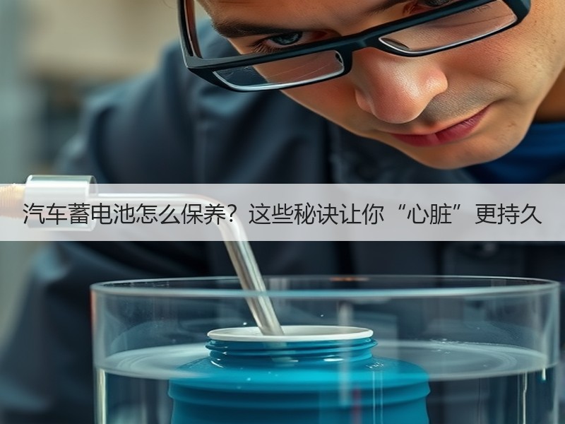 汽车蓄电池怎么保养？这些秘诀让你“心脏”