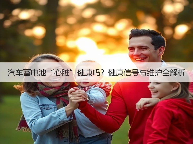 汽车蓄电池“心脏”健康吗？健康信号与维护