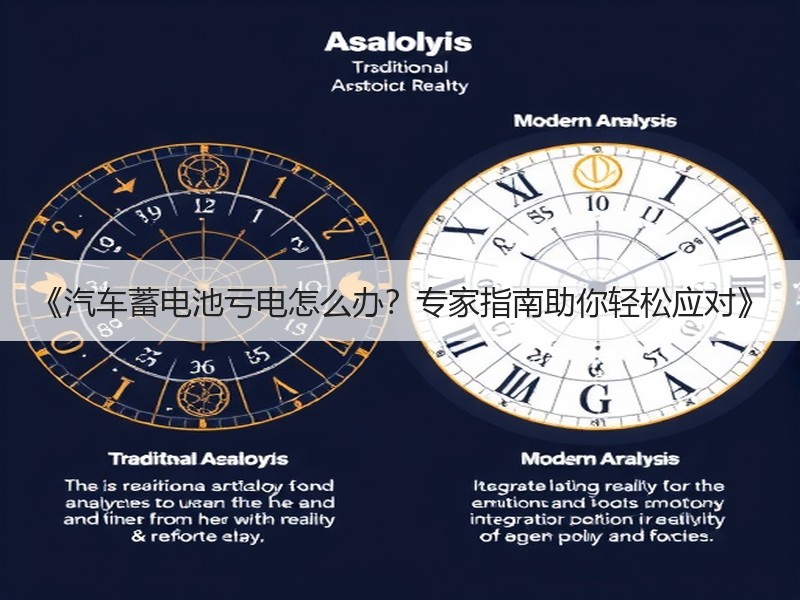 《汽车蓄电池亏电怎么办？专家指南助你轻松