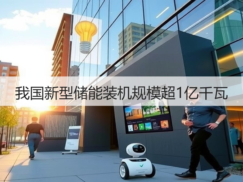 我国新型储能装机规模超1亿千瓦