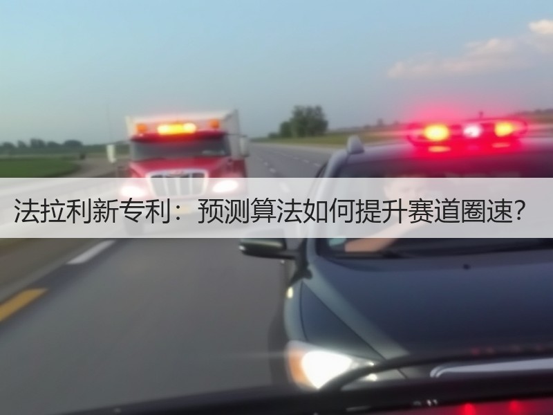 法拉利新专利：预测算法如何提升赛道圈速？