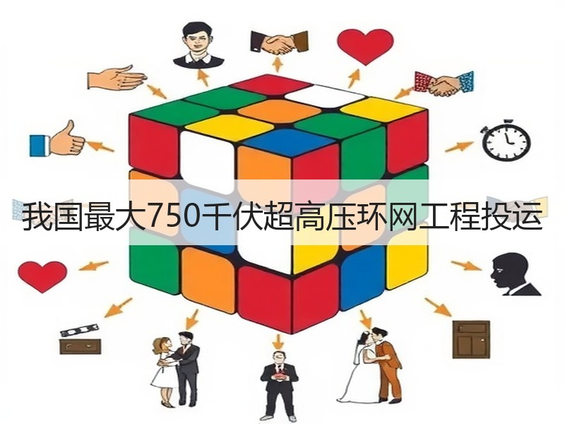 我国最大750千伏超高压环网工程投运