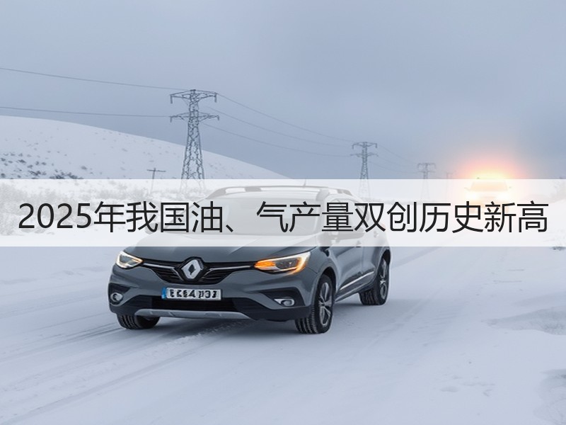 2025年我国油、气产量双创历史新高