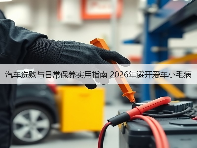 汽车选购与日常保养实用指南 2026年避