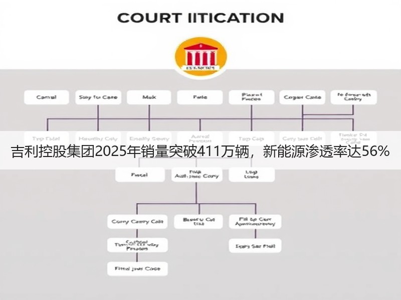 吉利控股集团2025年销量突破411万辆