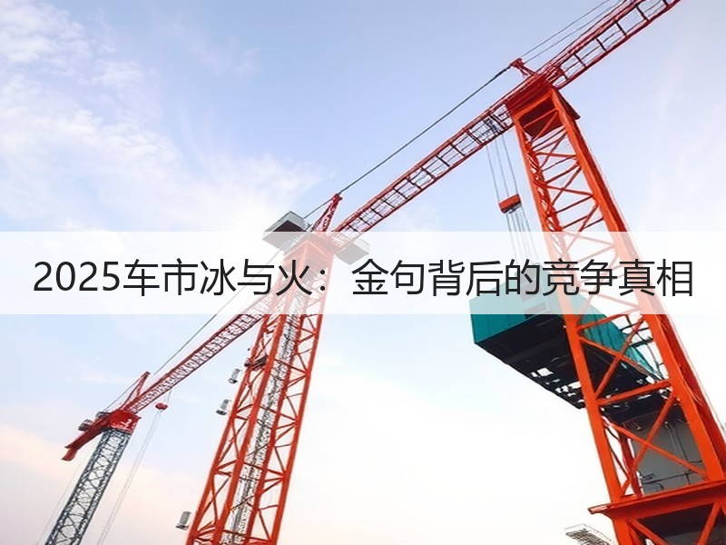 2025车市冰与火：金句背后的竞争真相