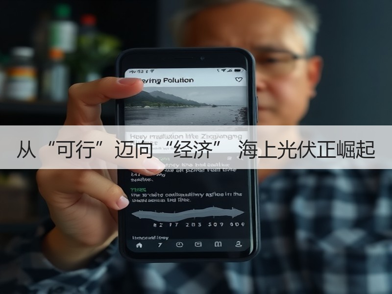 从“可行”迈向“经济” 海上光伏正崛起