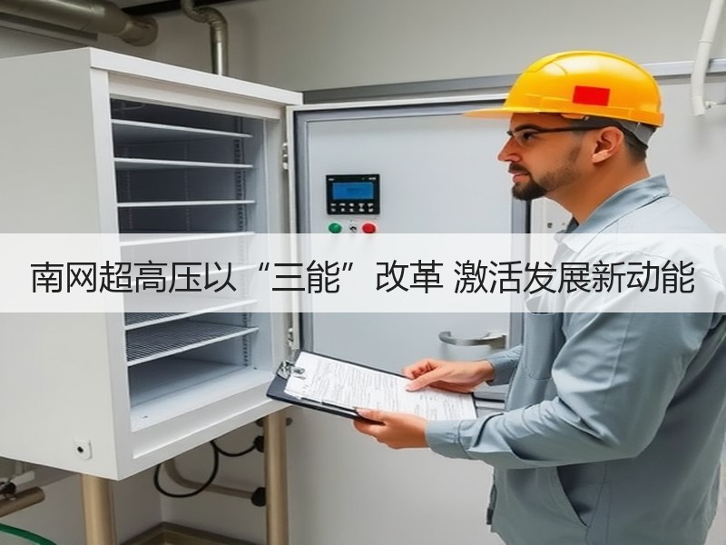 南网超高压以“三能”改革 激活发展新动能