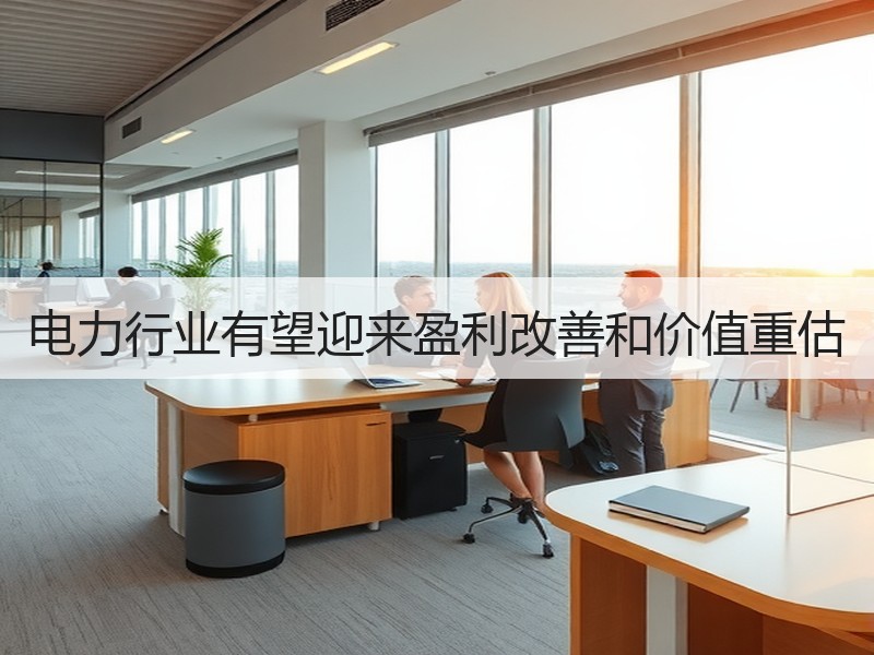电力行业有望迎来盈利改善和价值重估