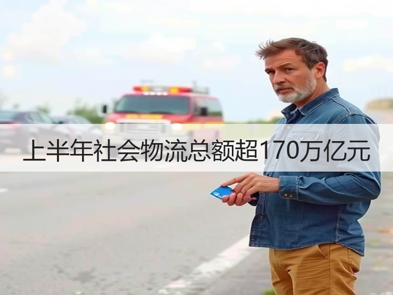 上半年社会物流总额超170万亿元