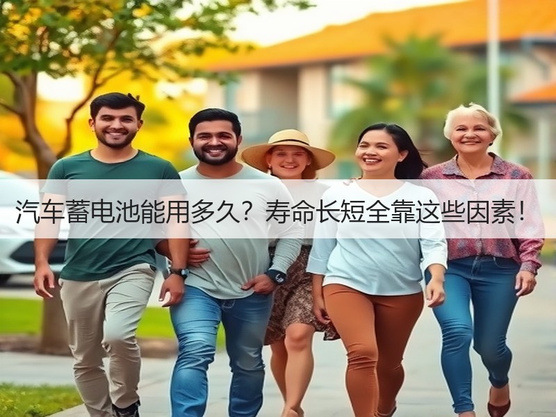 汽车蓄电池能用多久？寿命长短全靠这些因素