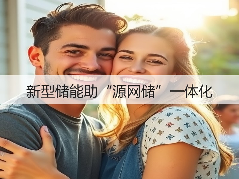 新型储能助“源网储”一体化