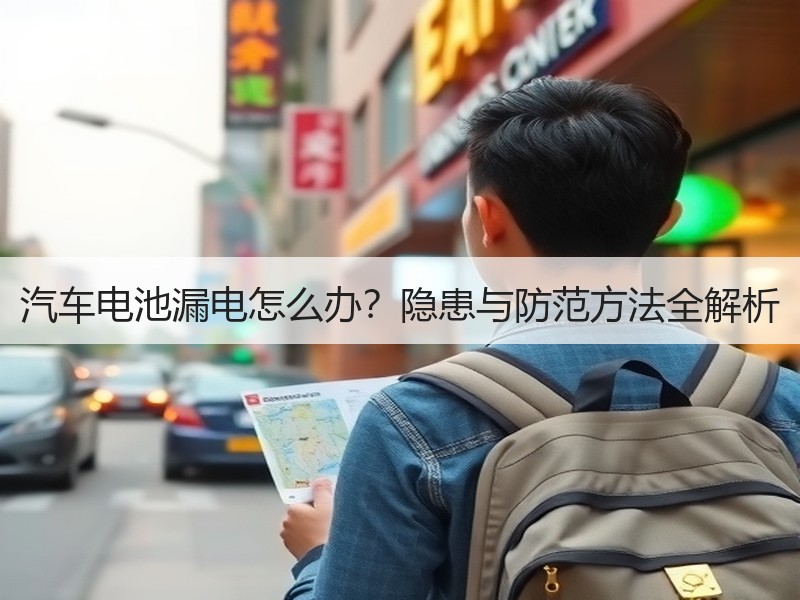 汽车电池漏电怎么办？隐患与防范方法全解析