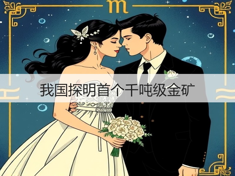 我国探明首个千吨级金矿
