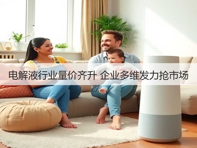 电解液行业量价齐升 企业多维发力抢市场