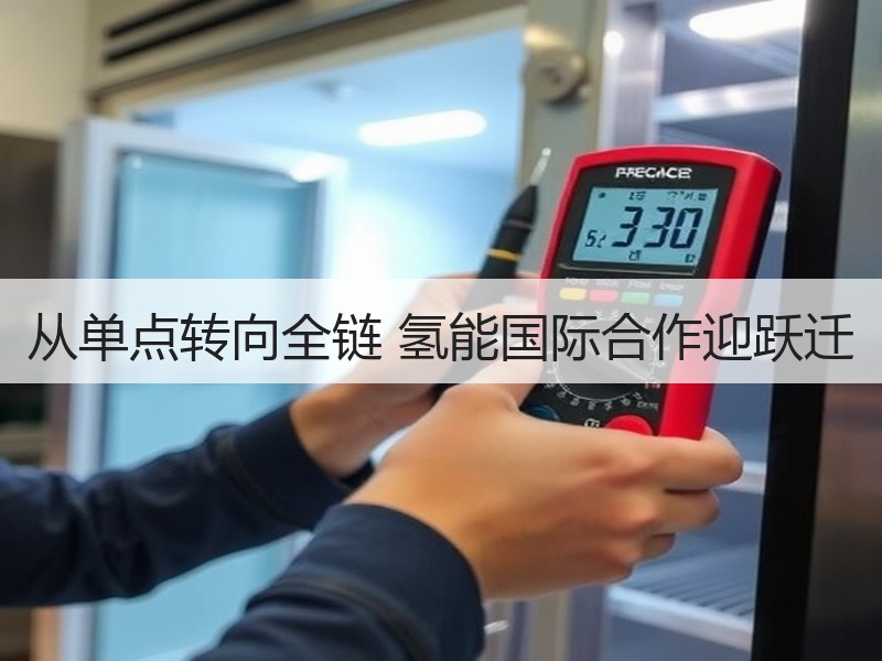 从单点转向全链 氢能国际合作迎跃迁