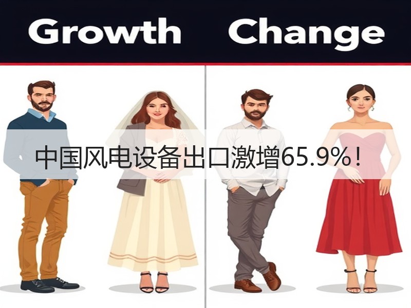 中国风电设备出口激增65.9%！