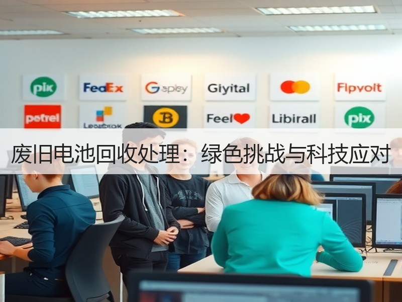 废旧电池回收处理：绿色挑战与科技应对