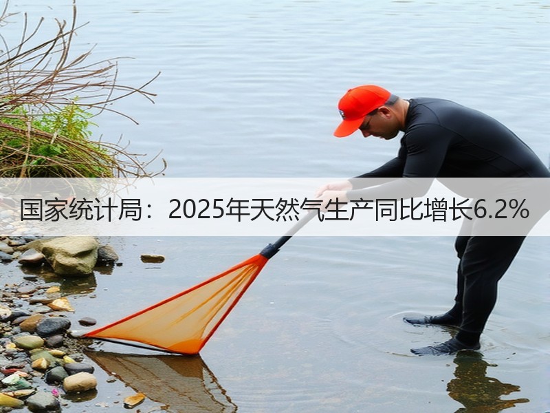 国家统计局：2025年天然气生产同比增长
