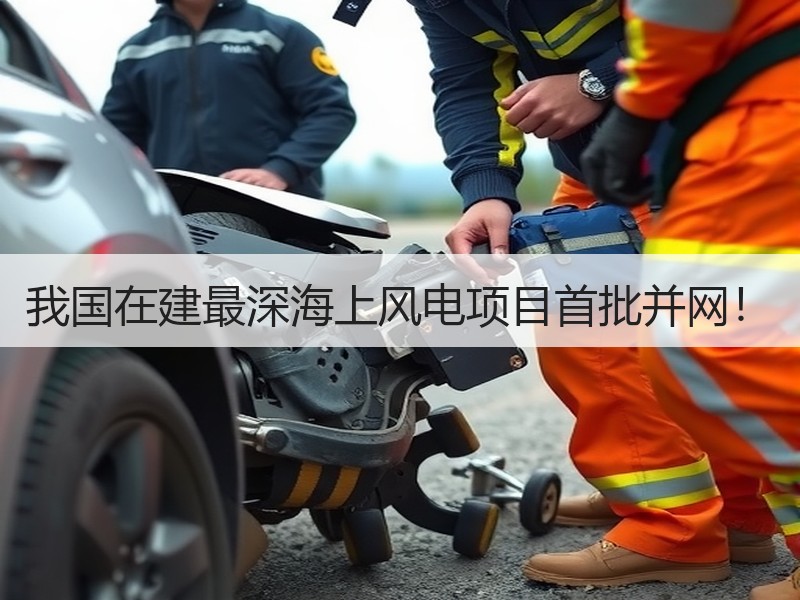 我国在建最深海上风电项目首批并网！