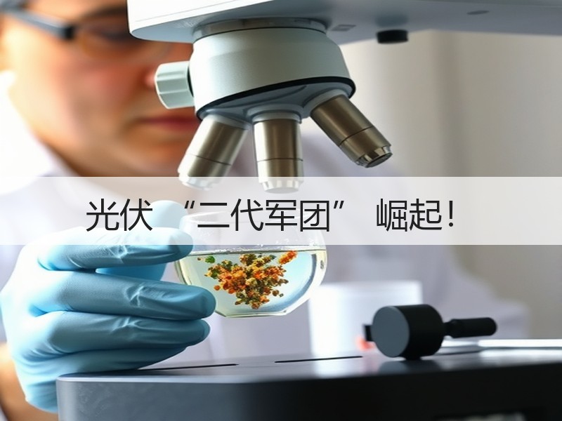 光伏 “二代军团” 崛起！