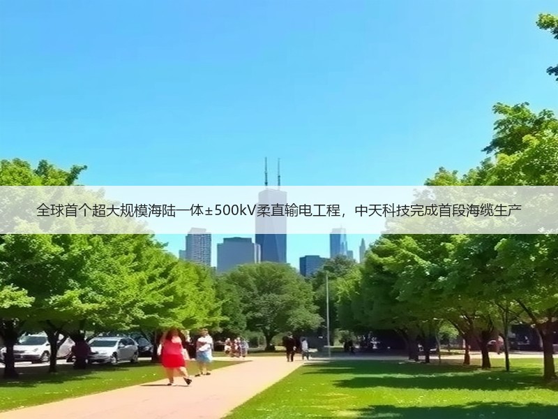 全球首个超大规模海陆一体±500kV柔直