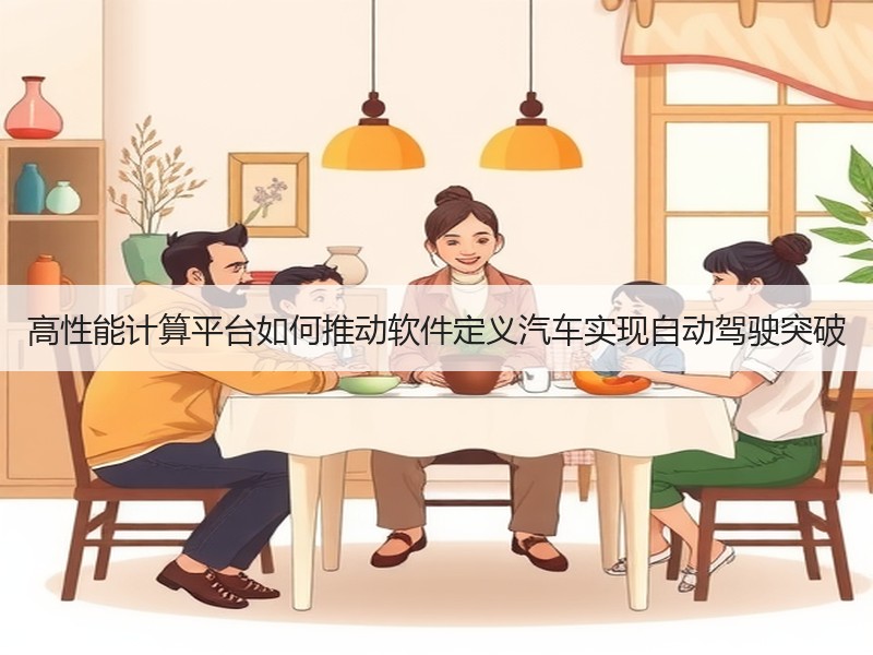 高性能计算平台如何推动软件定义汽车实现自