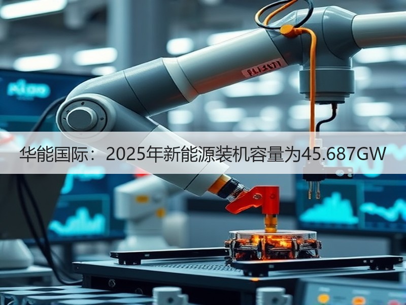 华能国际：2025年新能源装机容量为45