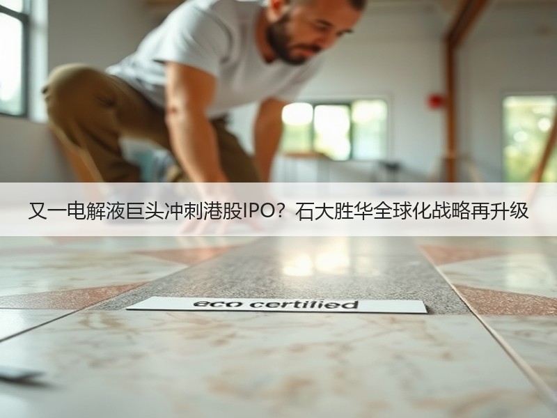 又一电解液巨头冲刺港股IPO？石大胜华全