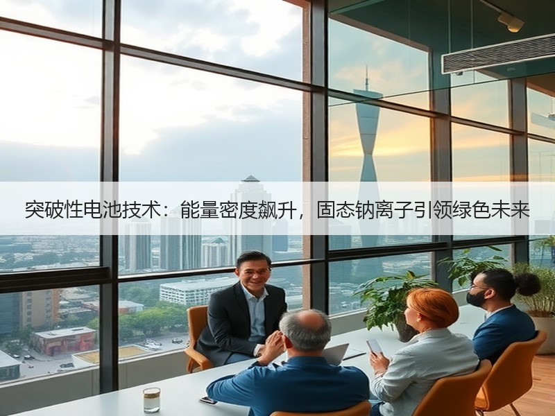 突破性电池技术：能量密度飙升，固态钠离子