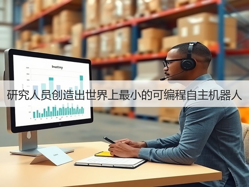 研究人员创造出世界上最小的可编程自主机器
