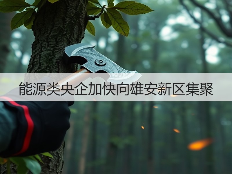 能源类央企加快向雄安新区集聚