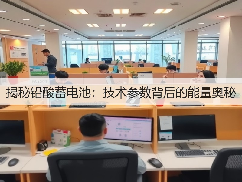 揭秘铅酸蓄电池：技术参数背后的能量奥秘