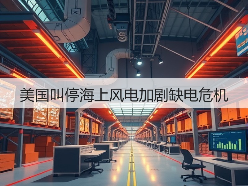 美国叫停海上风电加剧缺电危机