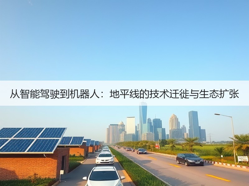 从智能驾驶到机器人：地平线的技术迁徙与生