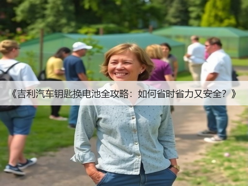 《吉利汽车钥匙换电池全攻略：如何省时省力