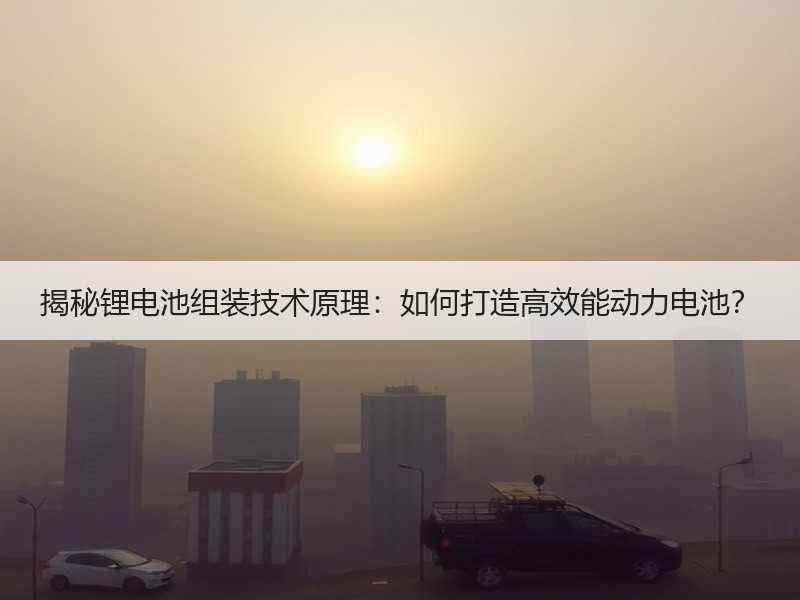 揭秘锂电池组装技术原理：如何打造高效能动
