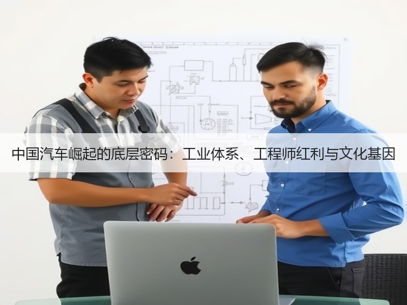 中国汽车崛起的底层密码：工业体系、工程师
