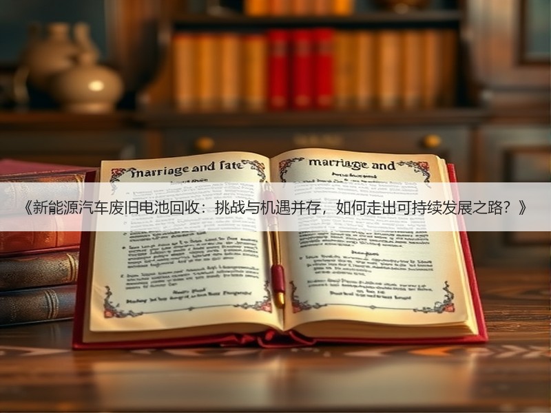 《新能源汽车废旧电池回收：挑战与机遇并存