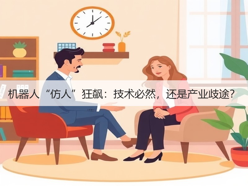 机器人“仿人”狂飙：技术必然，还是产业歧