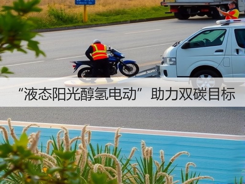 “液态阳光醇氢电动”助力双碳目标