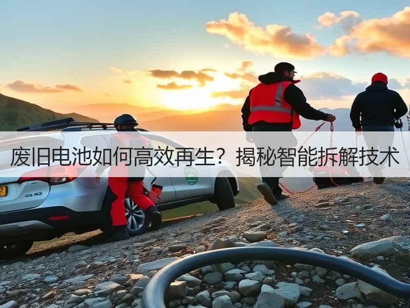 废旧电池如何高效再生？揭秘智能拆解技术